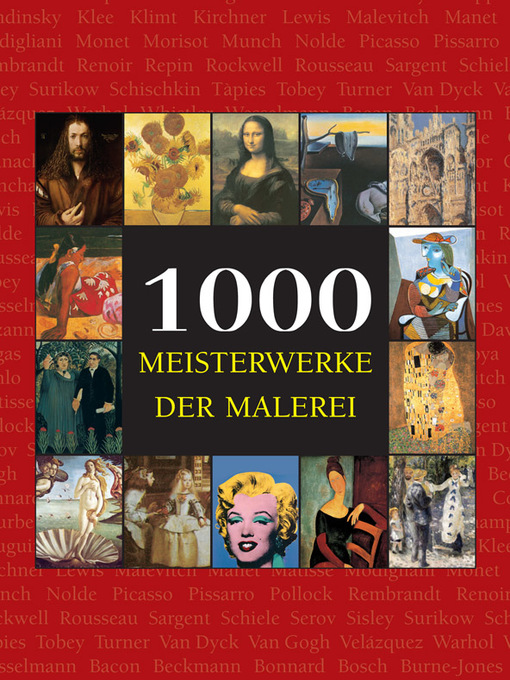 Title details for 1000 Meisterwerke der Malerei by Victoria Charles - Wait list